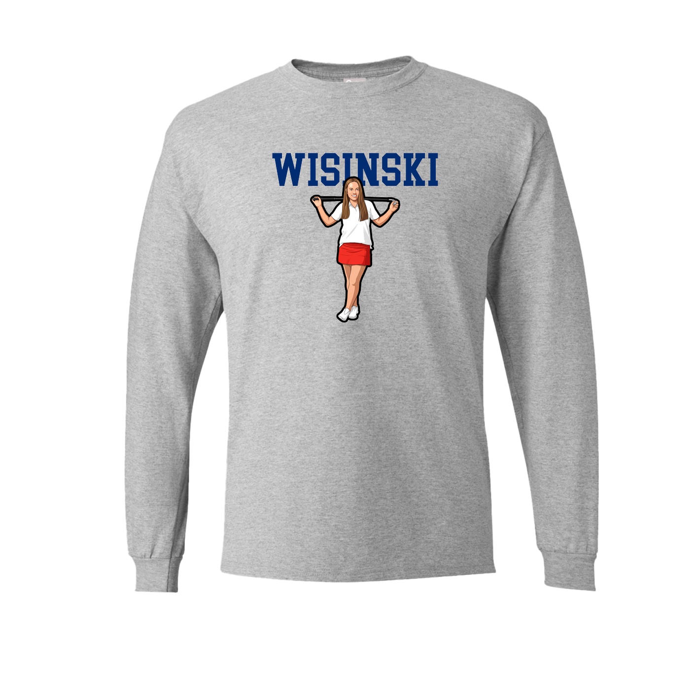 Long Sleeve Tee — Shirsey in Grey