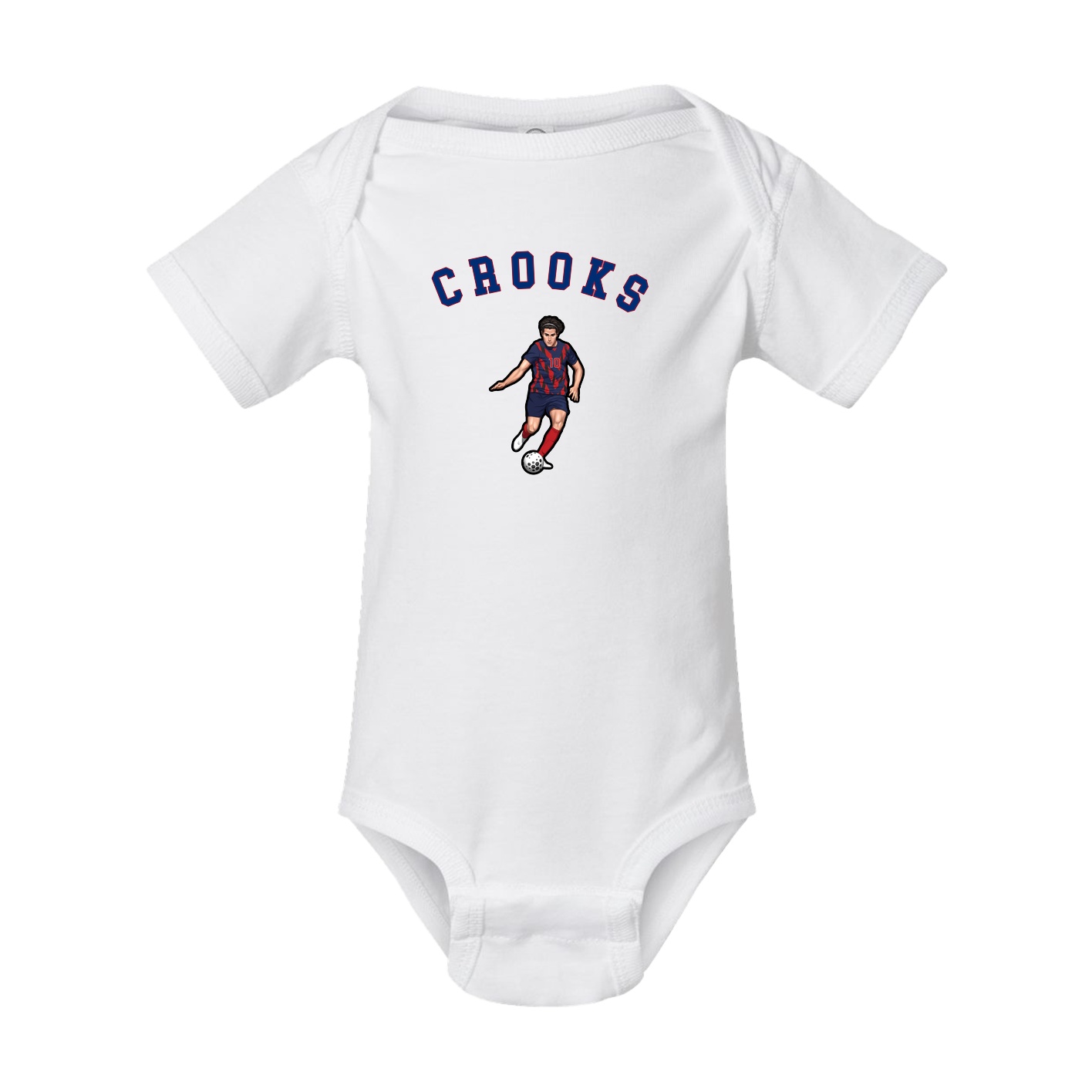 Baby Onesie — Shirsey Arch in White