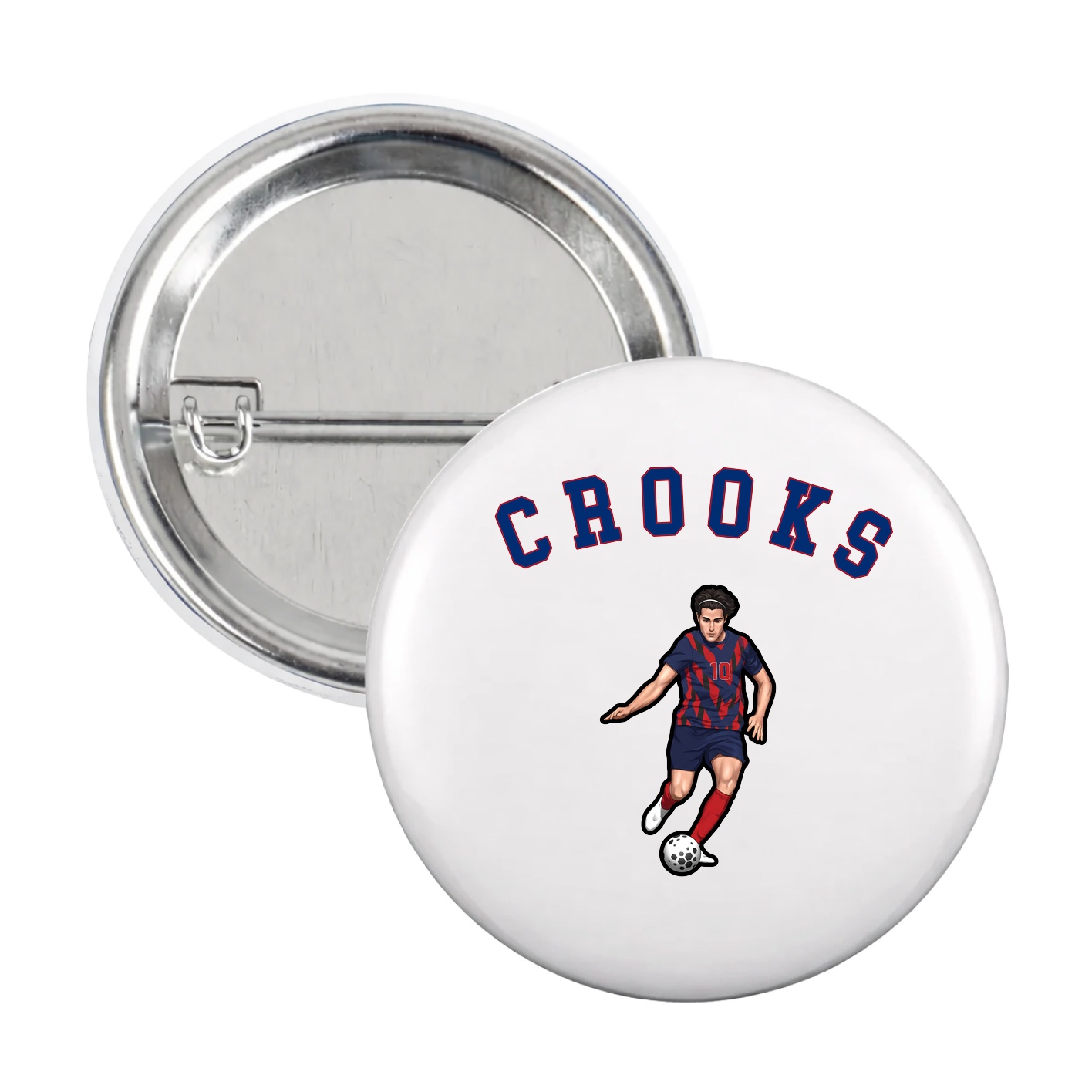 Game Day Button — Shirsey Arch in White