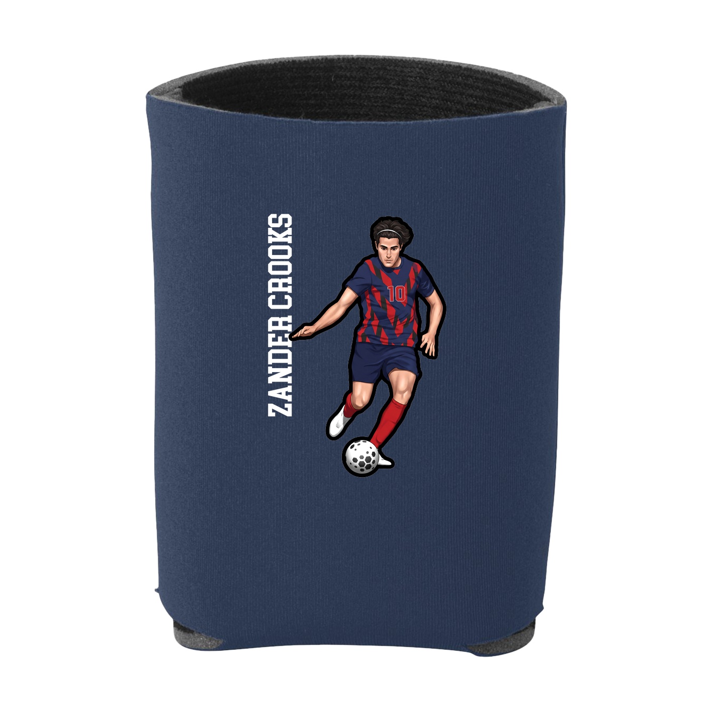 Can Holder — Name Vertical in Navy