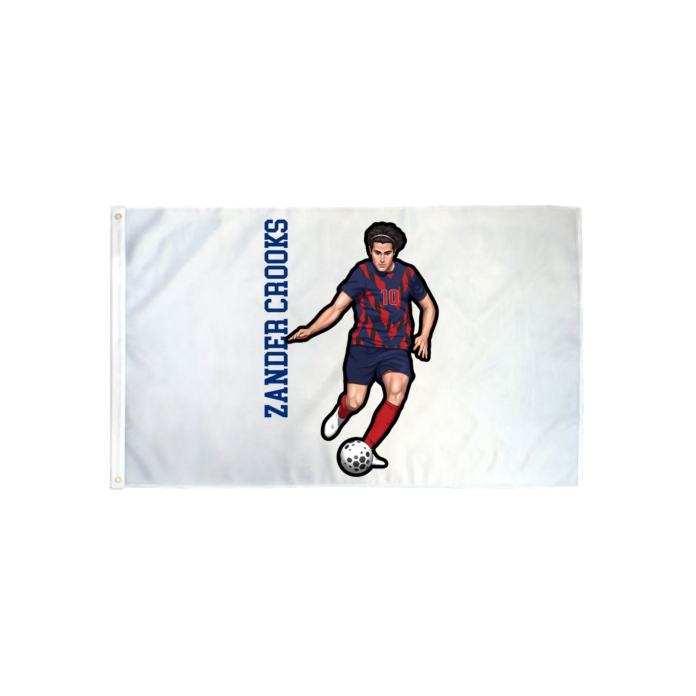 3x5 Flag — Name Vertical in Classic