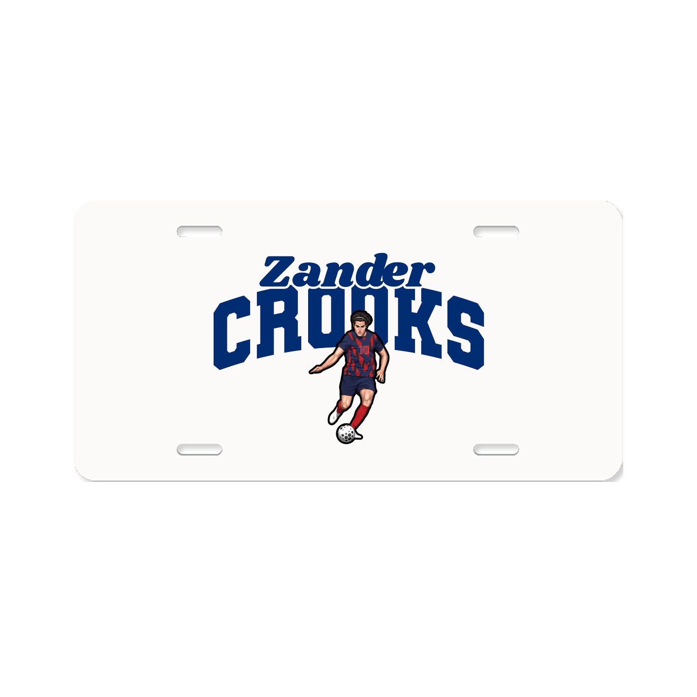 License Plate — Signature Arch in Classic