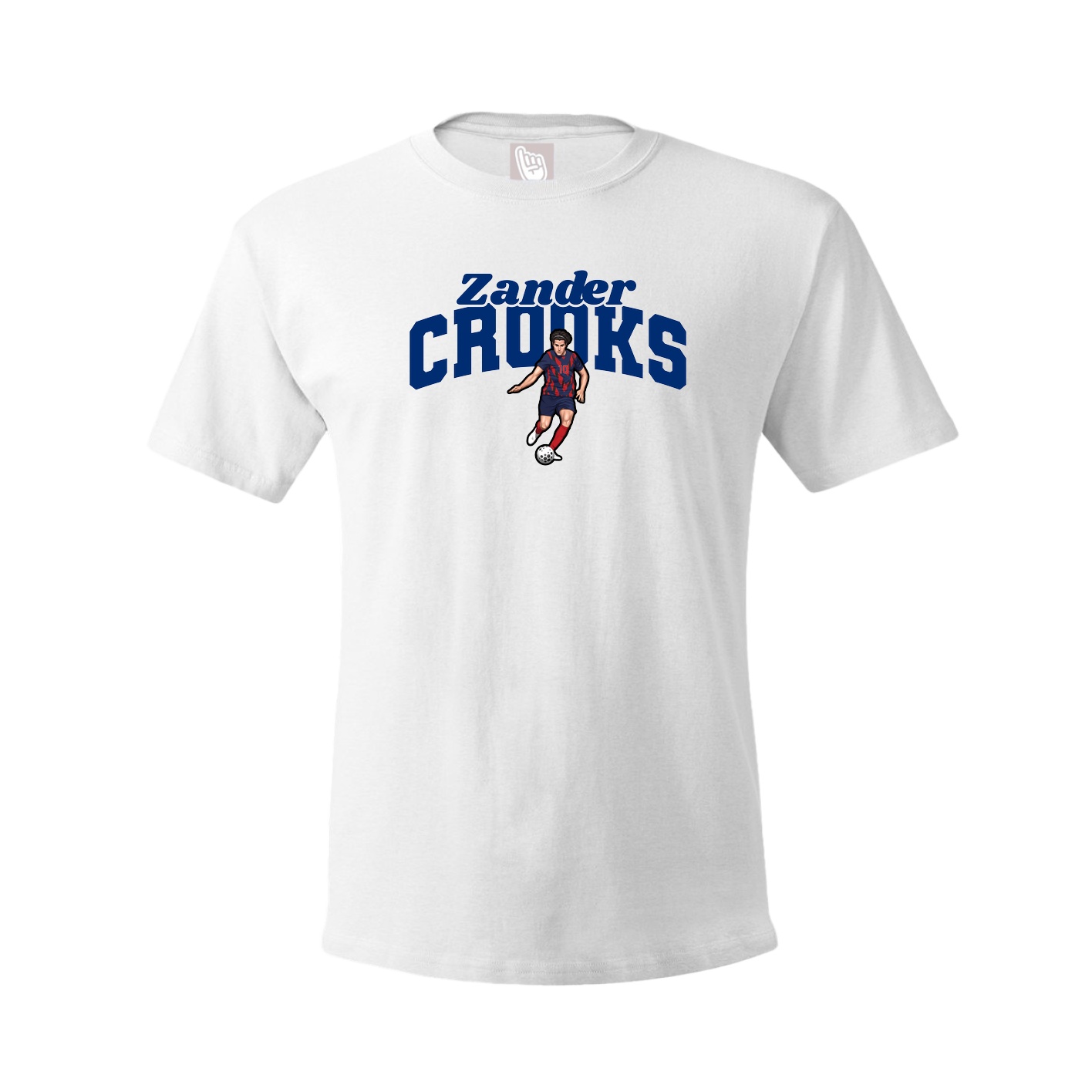 Youth Tee — Signature Arch in White