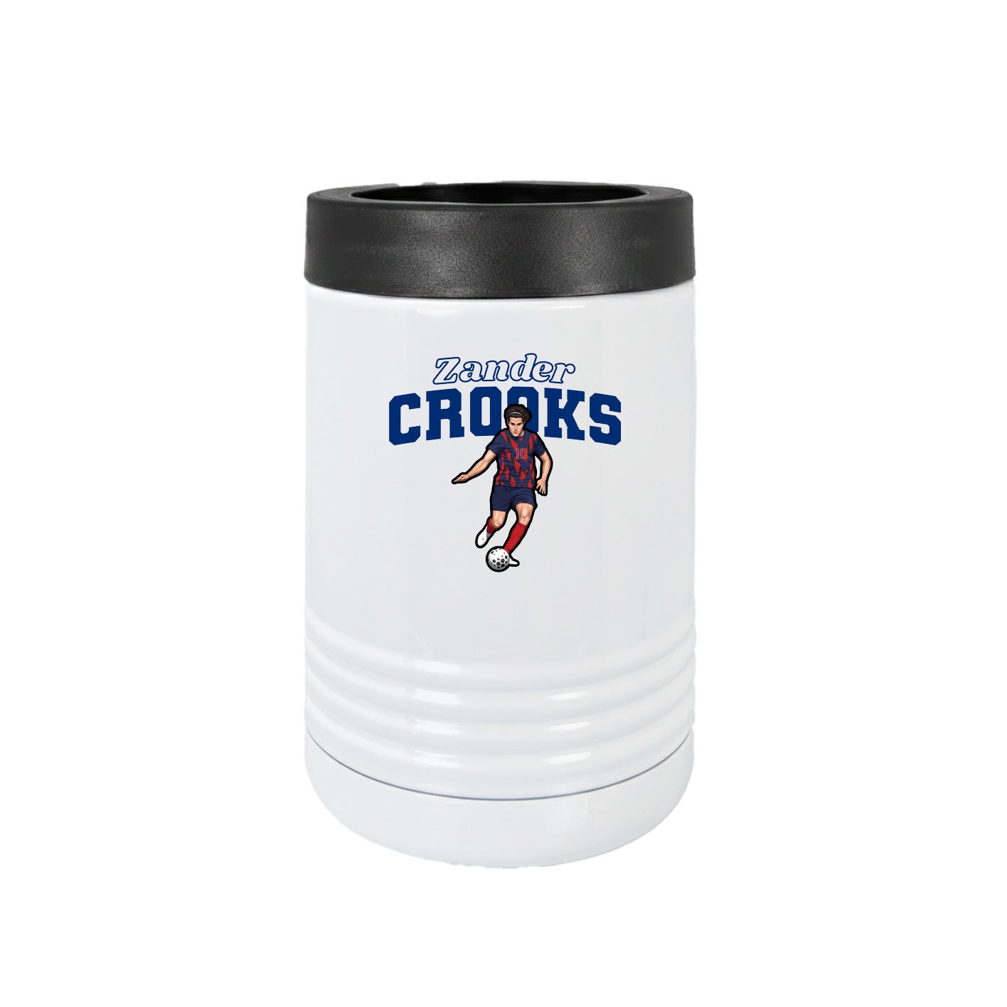 Beverage Holder — Name Arch in White