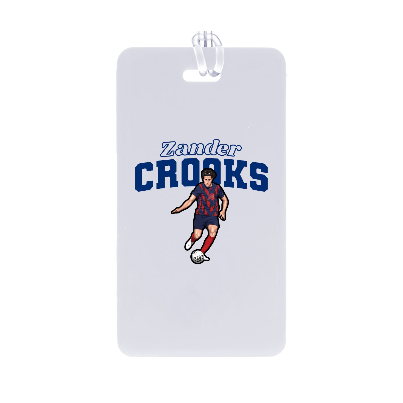 Bag Tag — Name Arch in Classic
