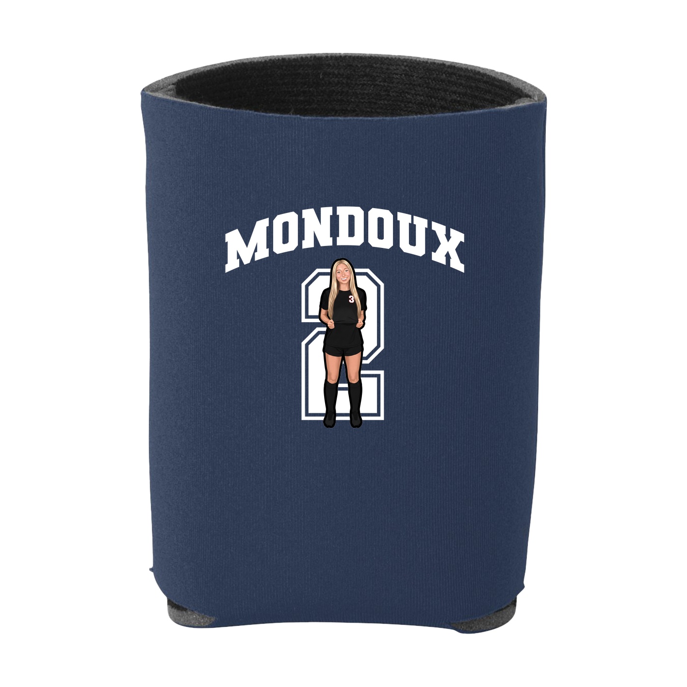Can Holder — Number in Navy