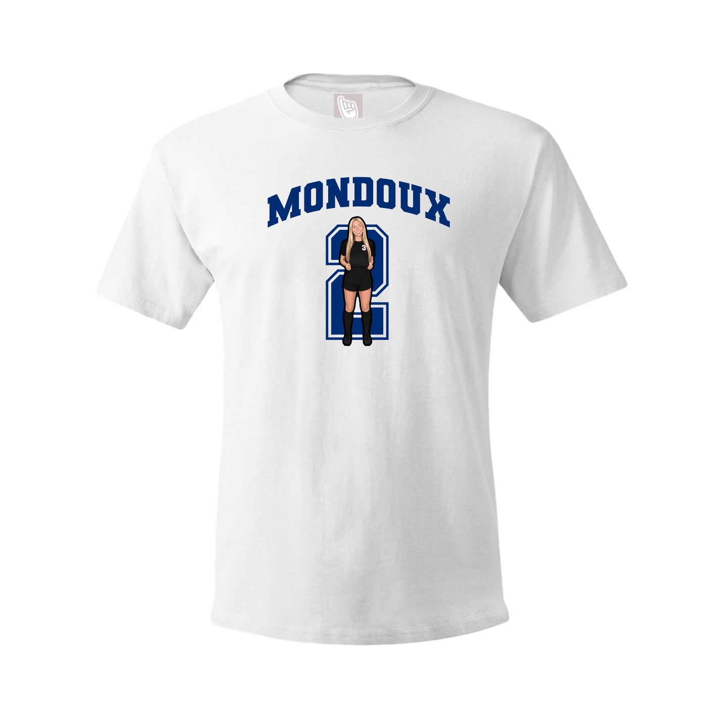 Tee — Number in White