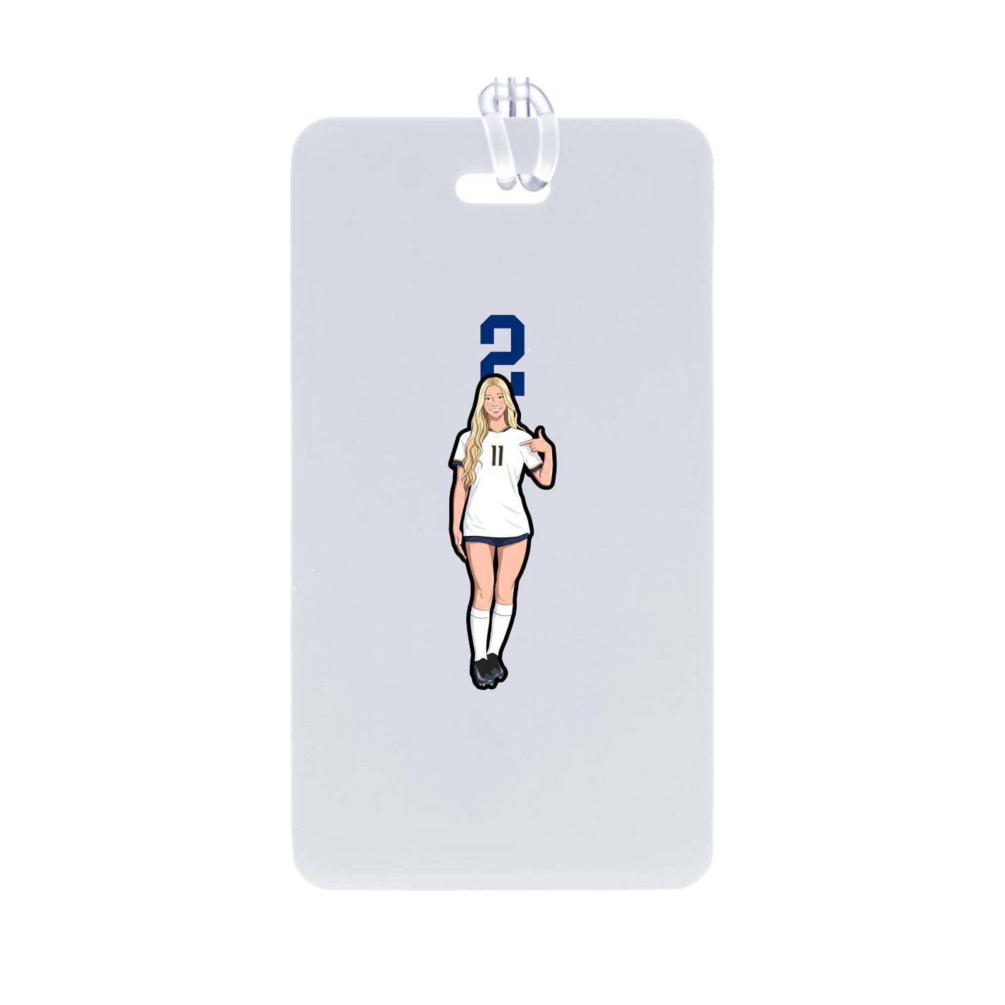 Bag Tag — Number Top in Classic