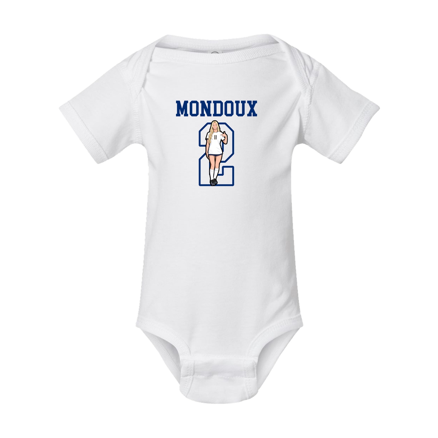 Baby Onesie — Shirsey in White