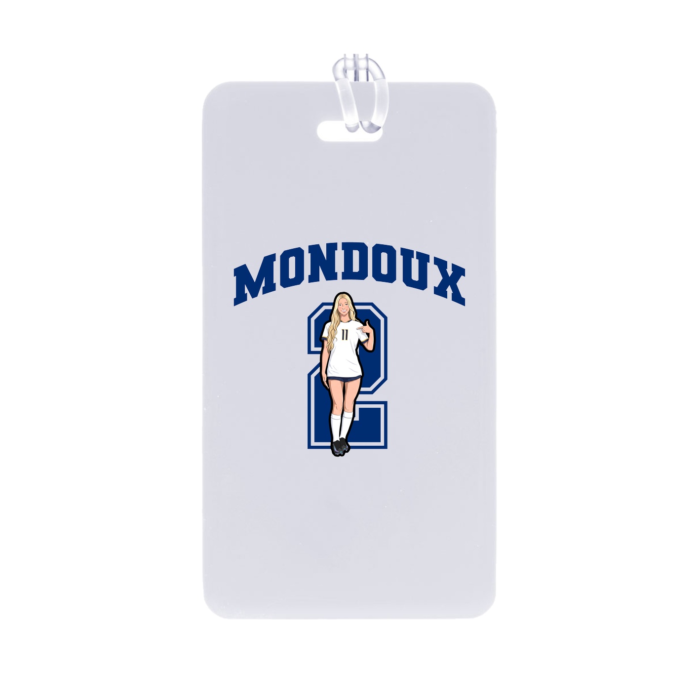 Bag Tag — Number in Classic