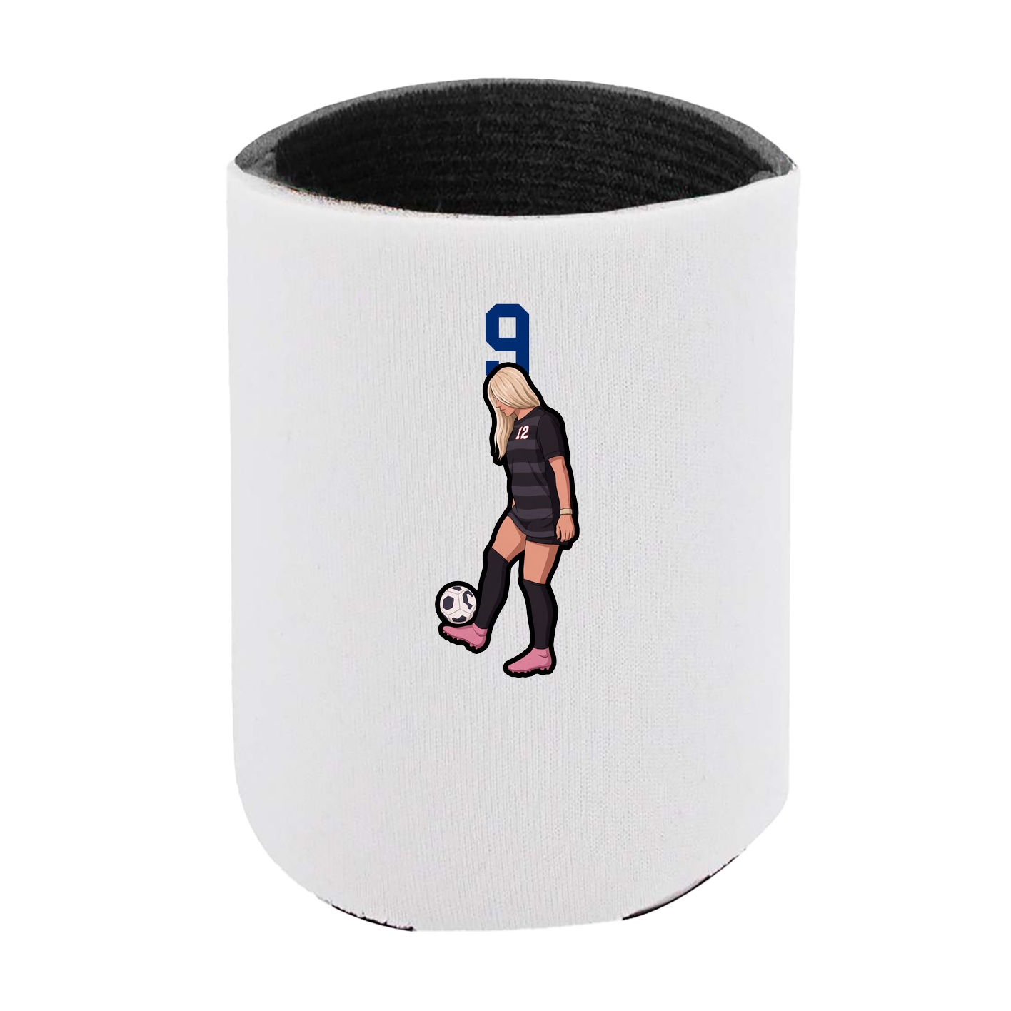 Can Holder — Number Top in White