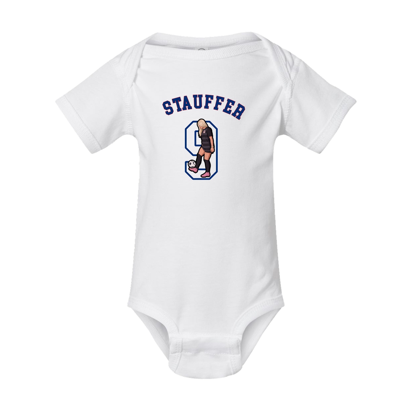 Baby Onesie — Shirsey Arch in White