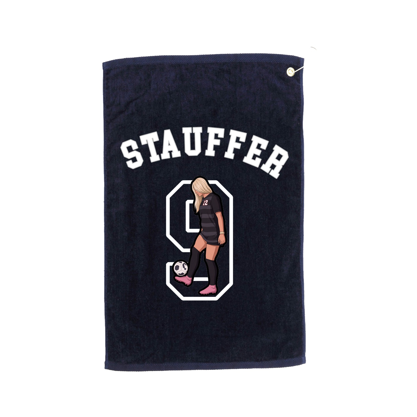 Golf Towel — Shirsey Arch in Navy