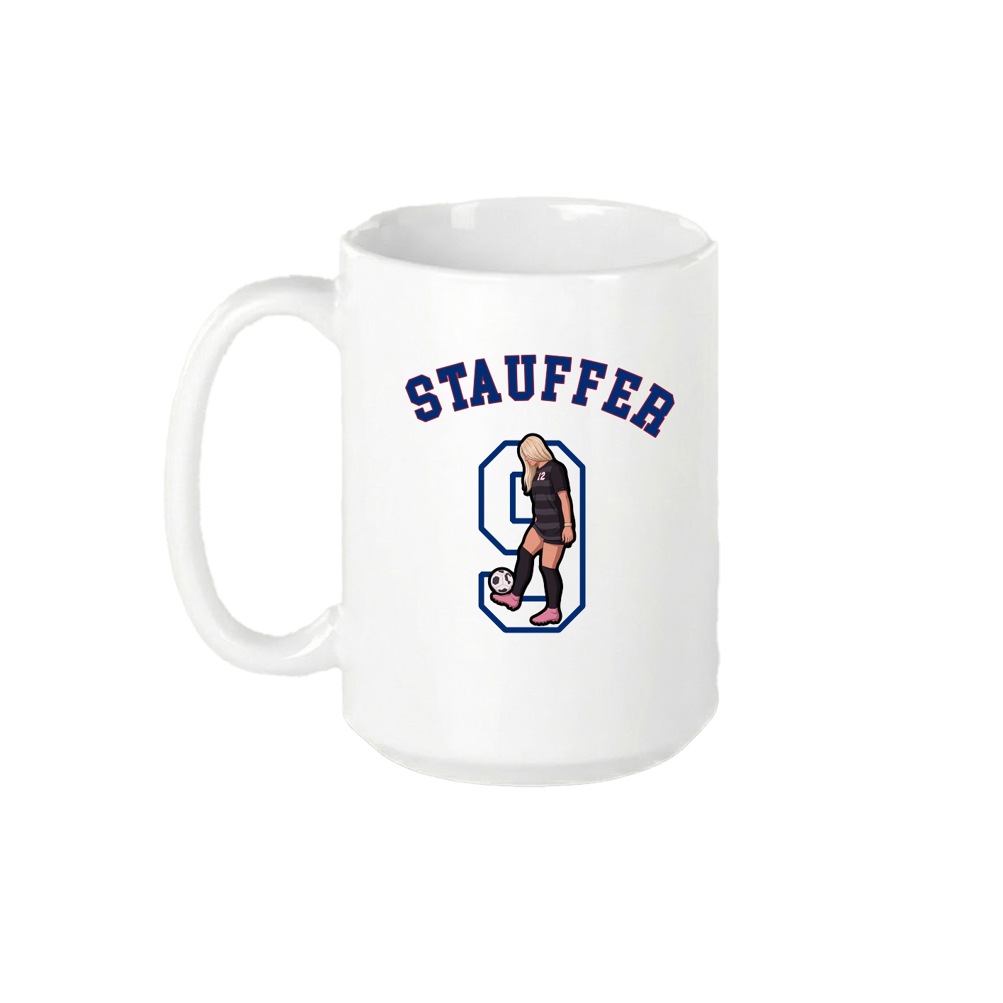 15oz Coffee Mug — Shirsey Arch in White