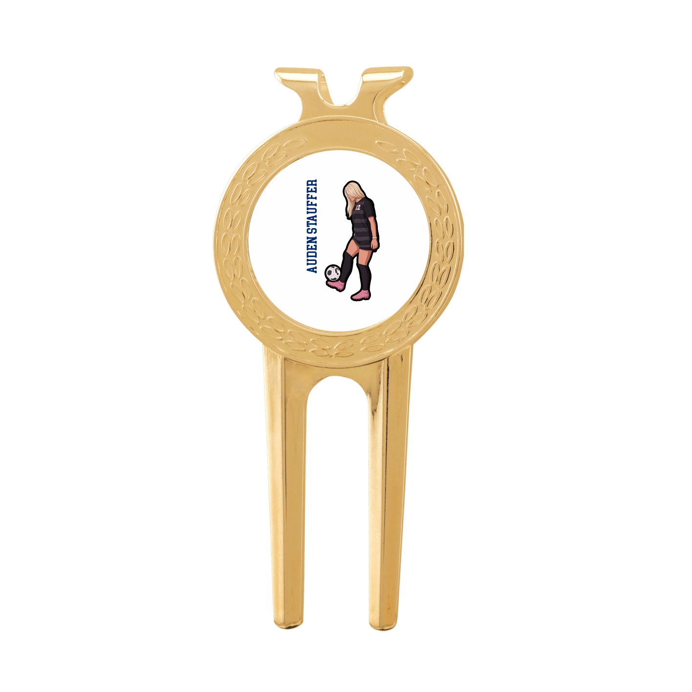 Divot Tool with Ball Marker — Name Vertical in Classic
