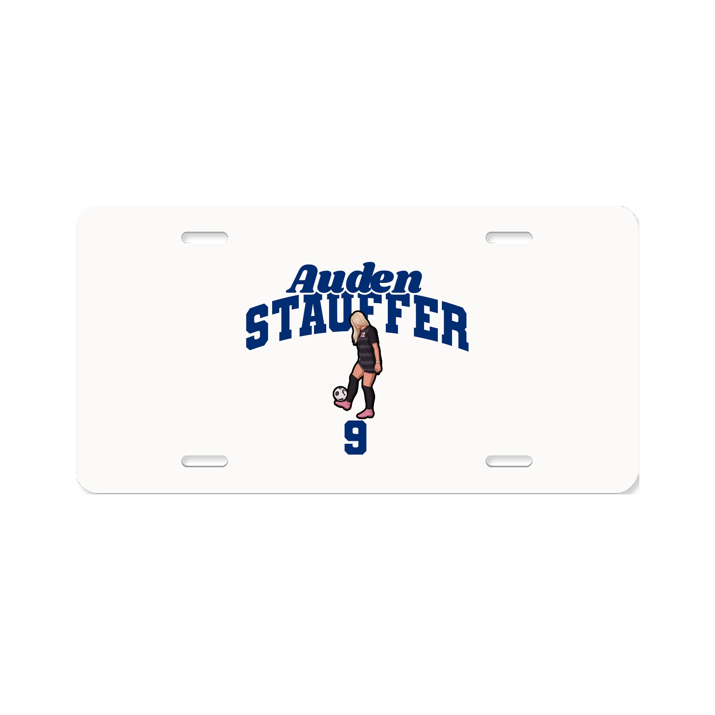 License Plate — Signature Arch in Classic