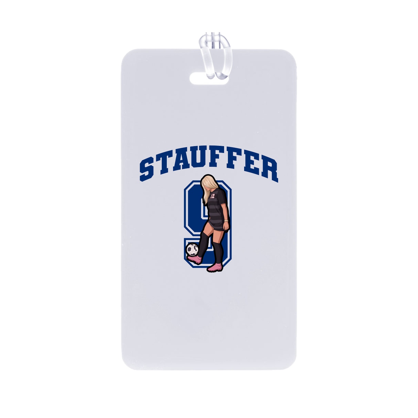 Bag Tag — Number in Classic