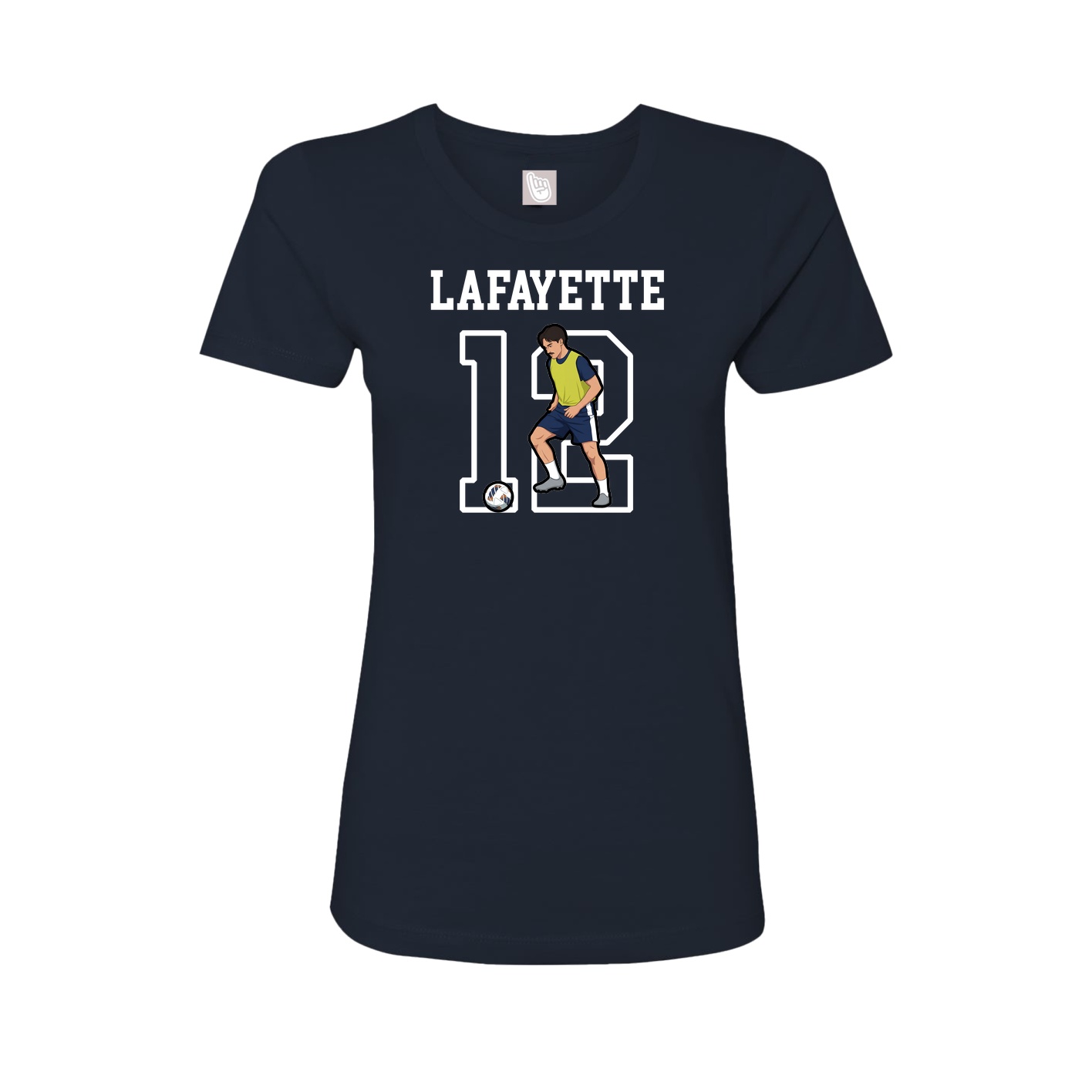 Fitted Women's Tee — Shirsey in Navy