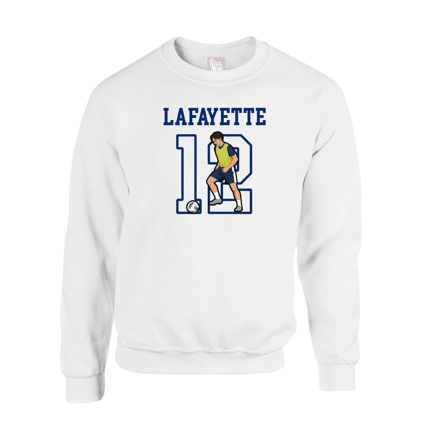 Fleece Crew — Shirsey in White