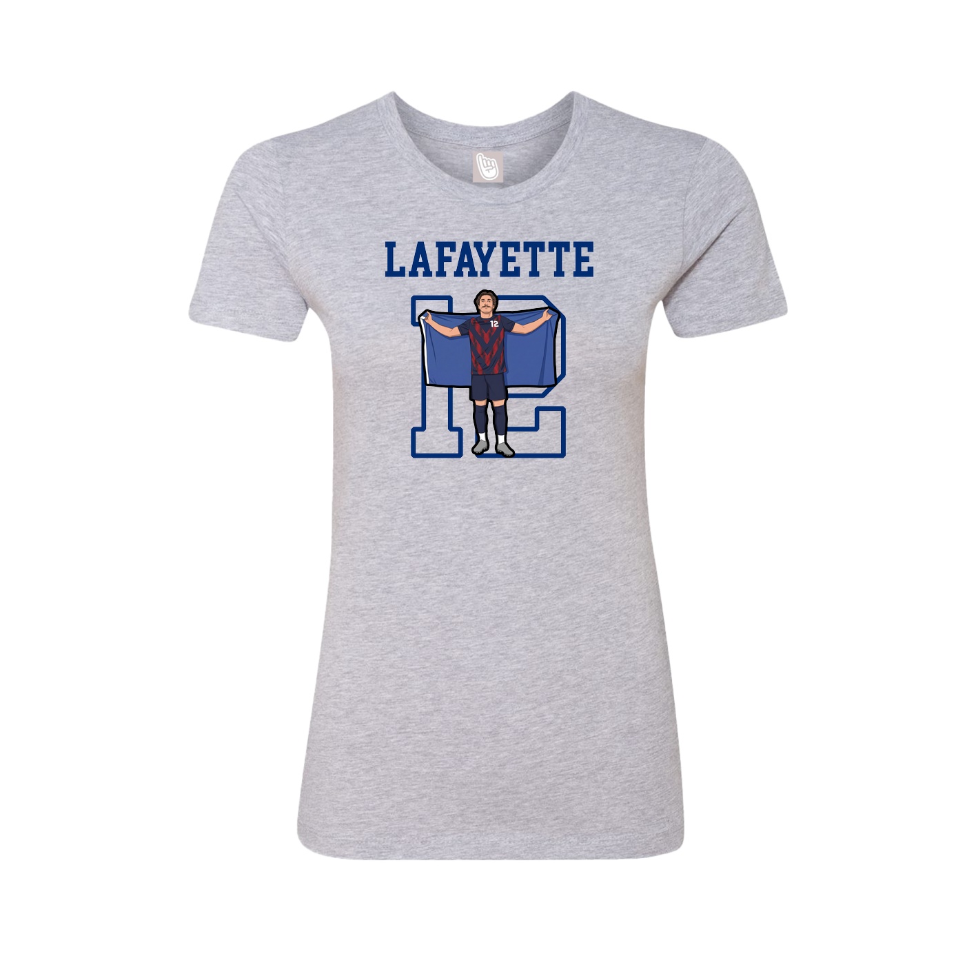 Fitted Women's Tee — Shirsey in Grey