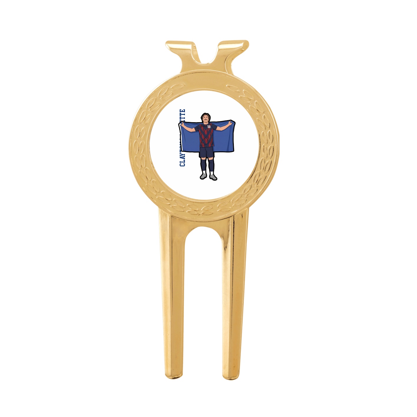 Divot Tool with Ball Marker — Name Vertical in Classic