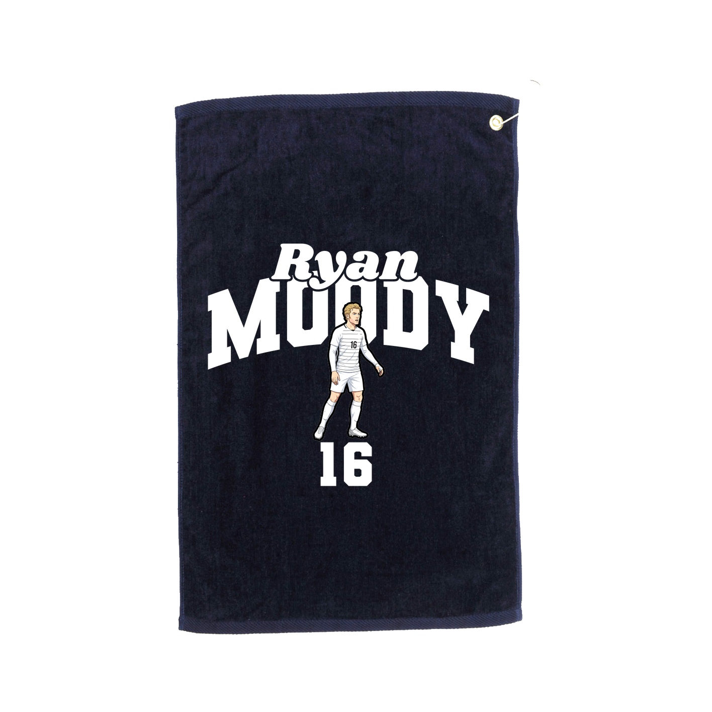 Golf Towel — Signature Arch in Navy
