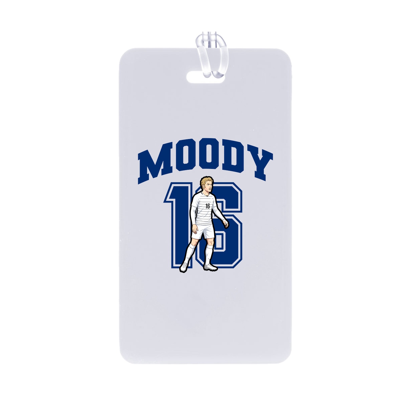 Bag Tag — Number in Classic