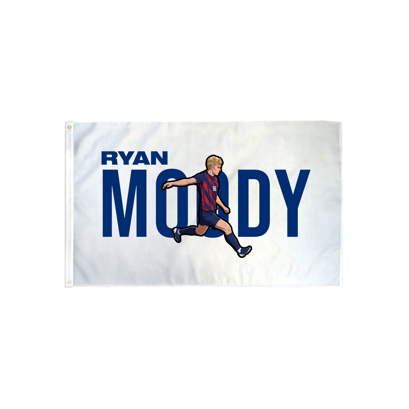 3x5 Flag — Player Name in Classic