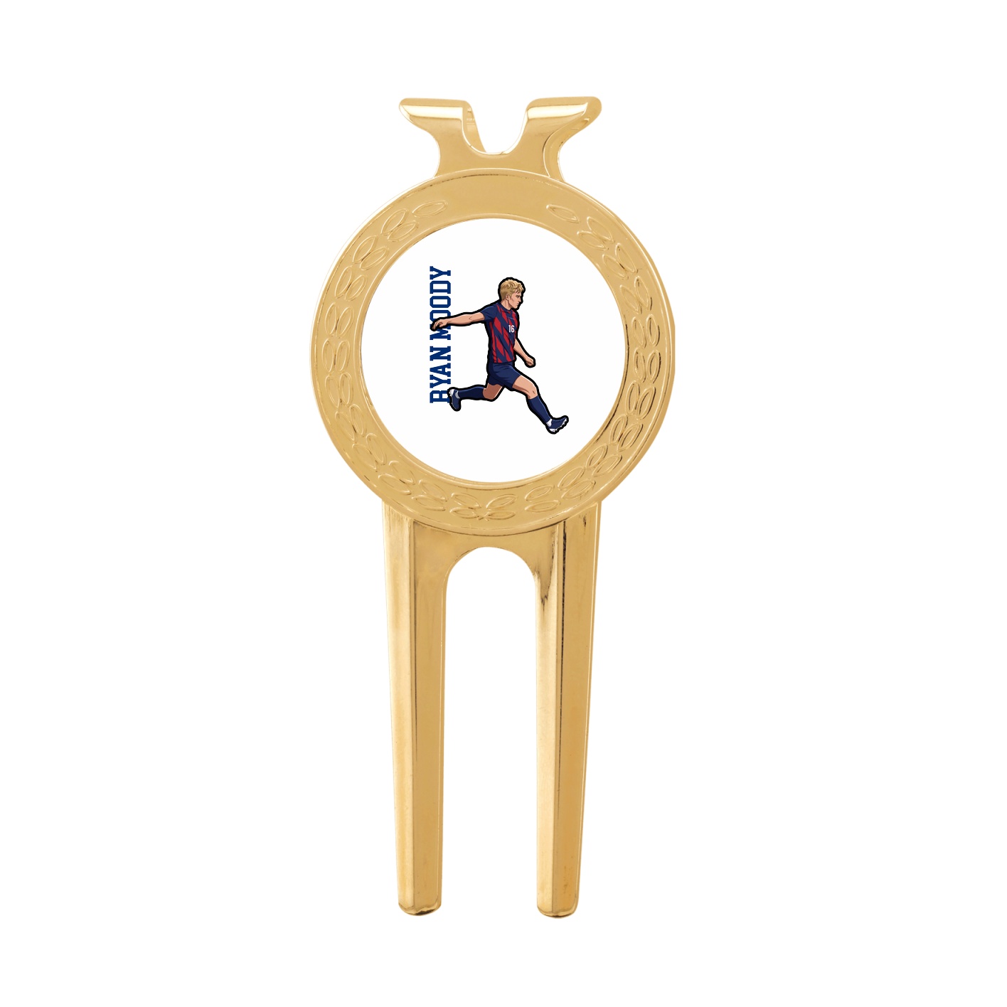 Divot Tool with Ball Marker — Name Vertical in Classic