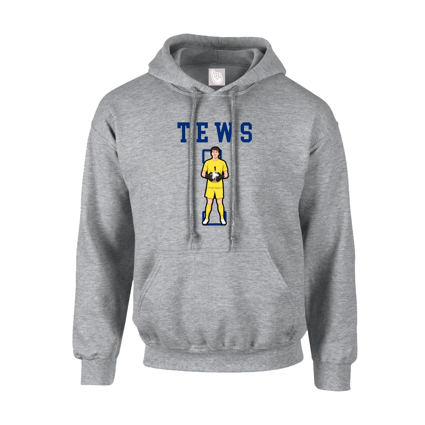 Hoodie — Shirsey in Grey