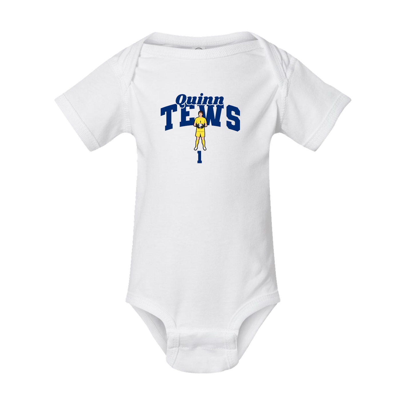 Baby Onesie — Signature Arch in White