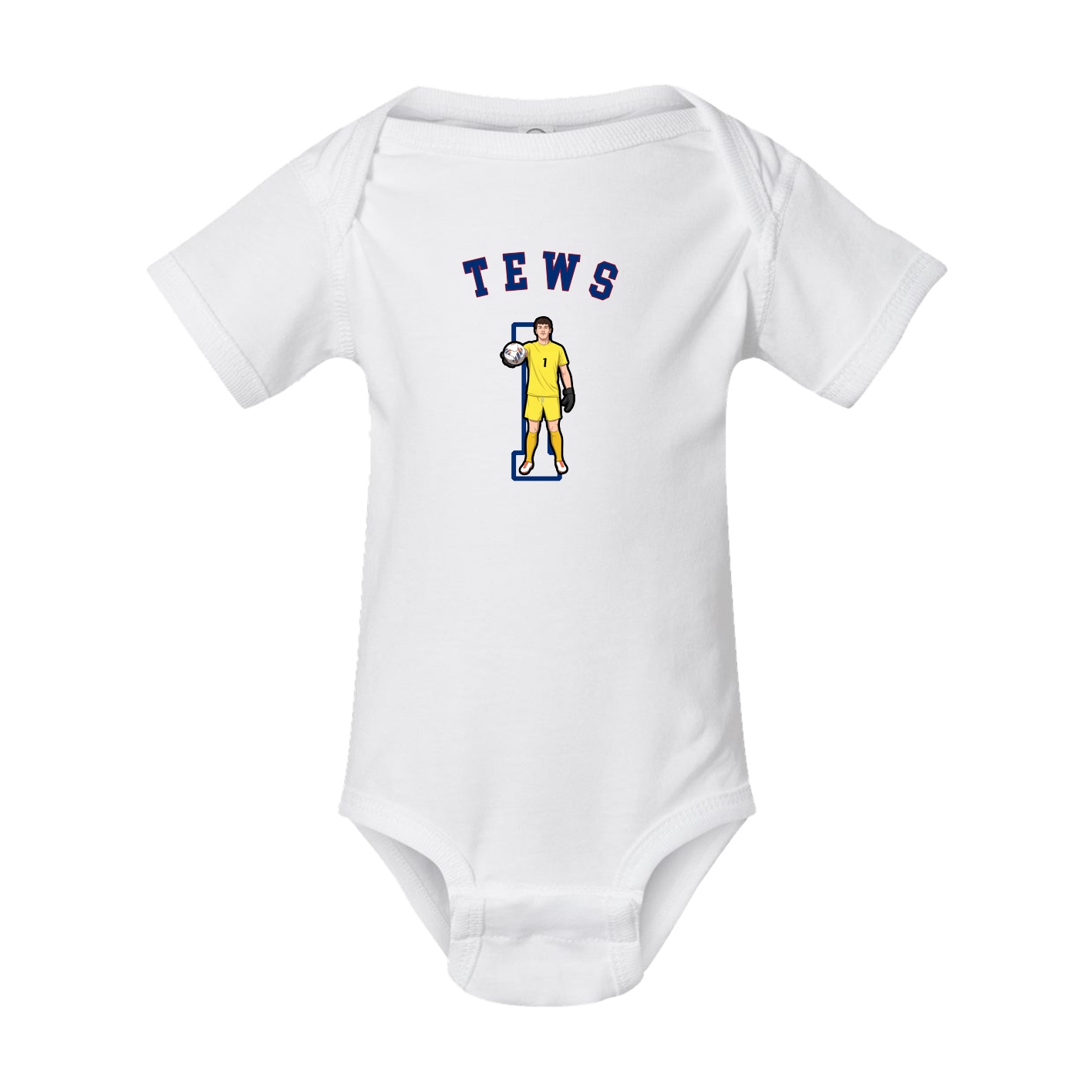 Baby Onesie — Shirsey Arch in White