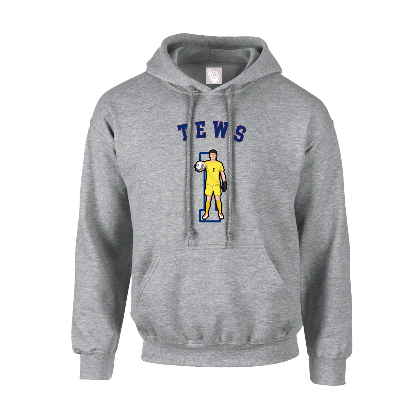 Youth Hoodie — Shirsey Arch in Grey