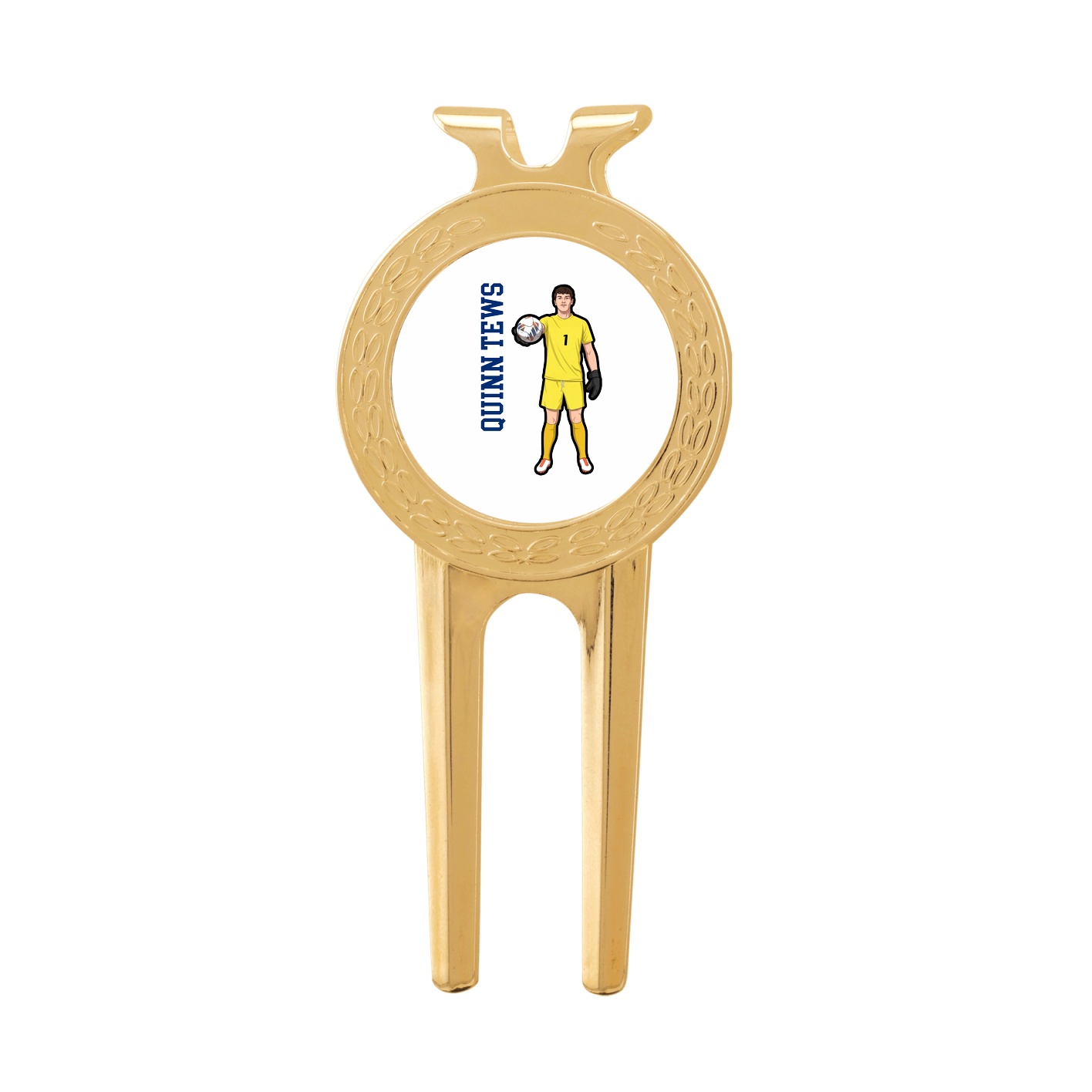 Divot Tool with Ball Marker — Name Vertical in Classic