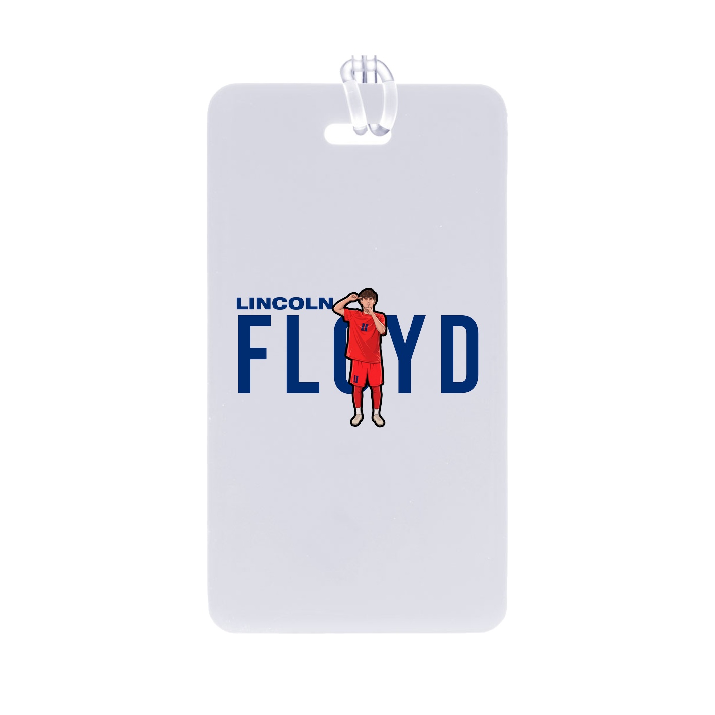 Bag Tag — Player Name in Classic