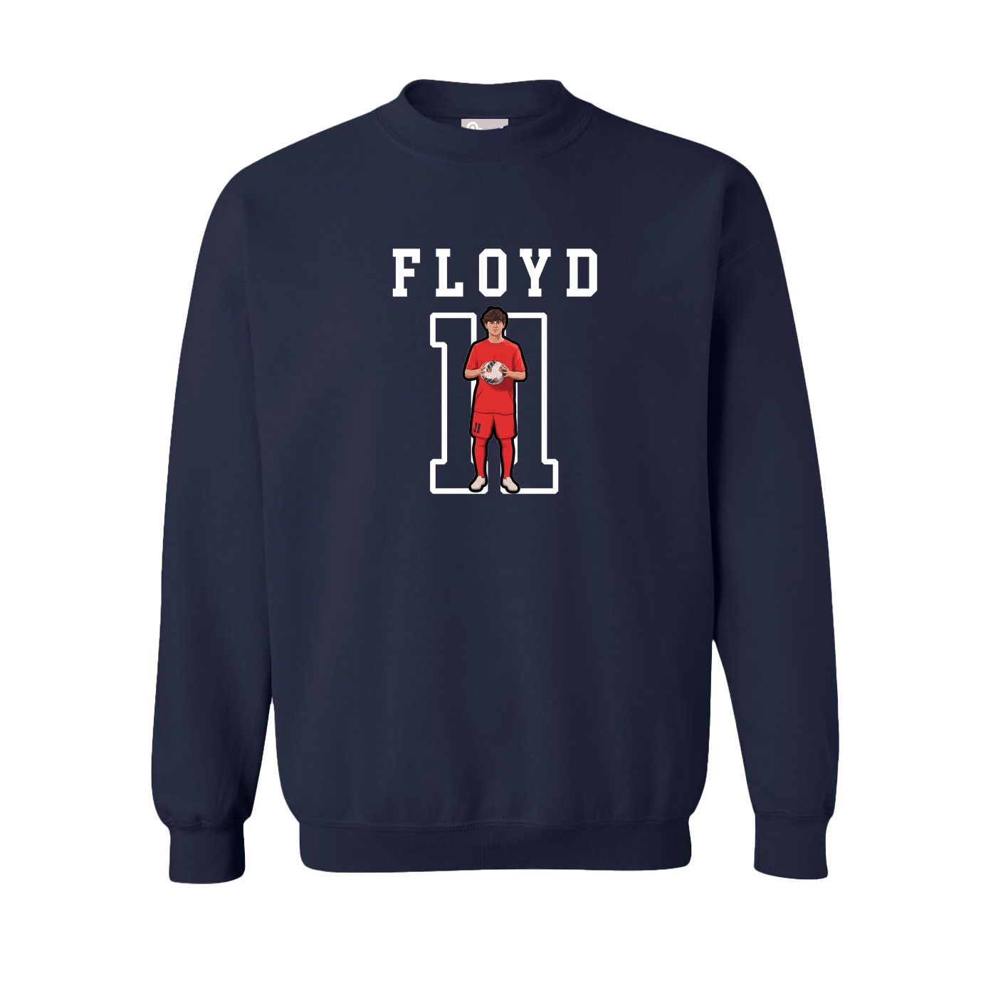 Fleece Crew — Shirsey in Navy