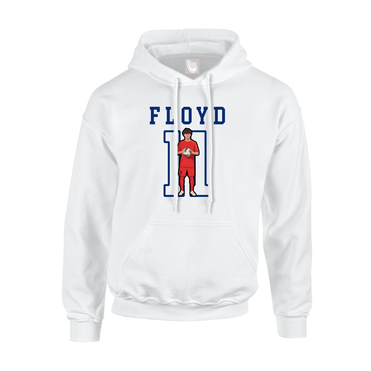 Youth Hoodie — Shirsey in White