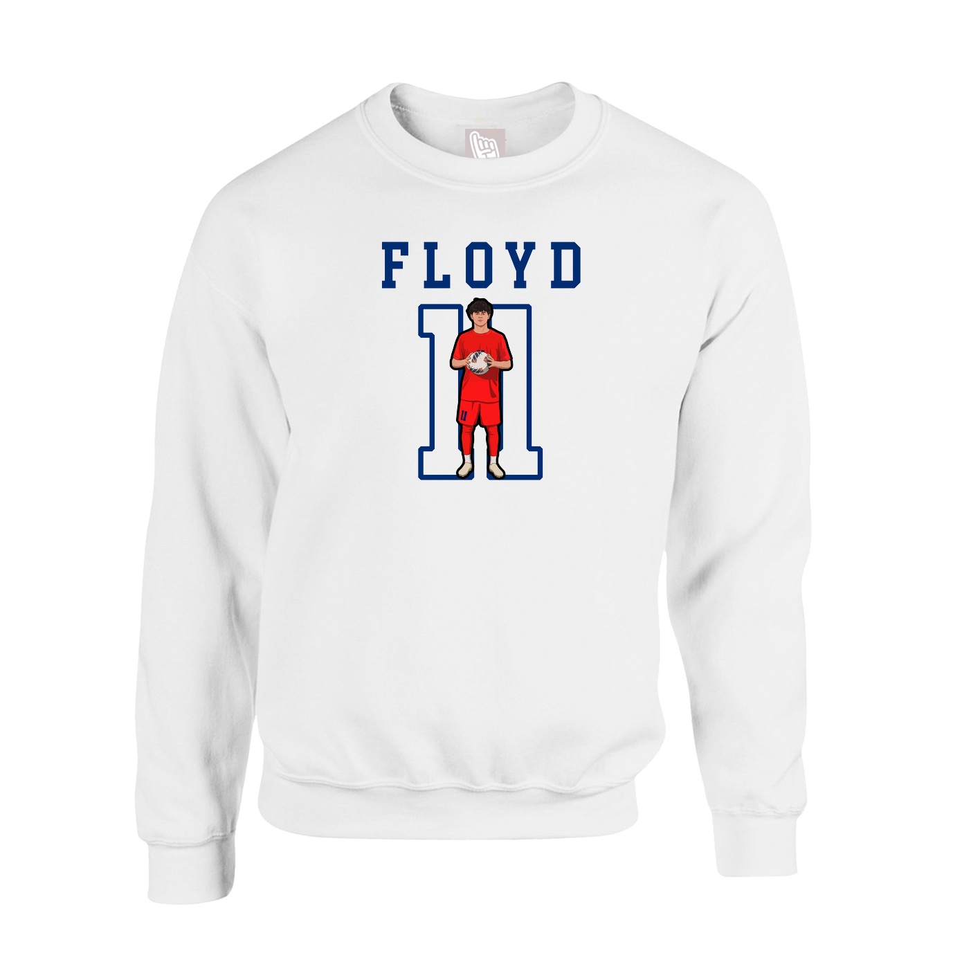 Fleece Crew — Shirsey in White
