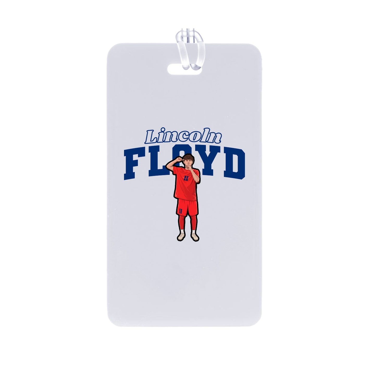Bag Tag — Name Arch in Classic