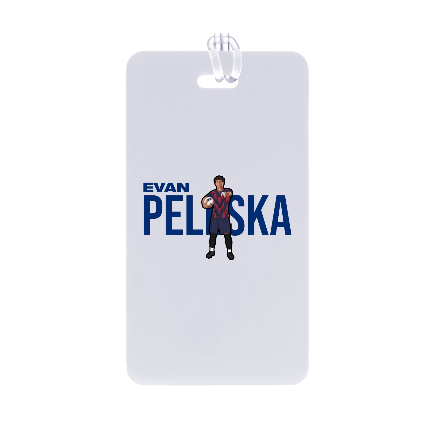 Bag Tag — Player Name in Classic