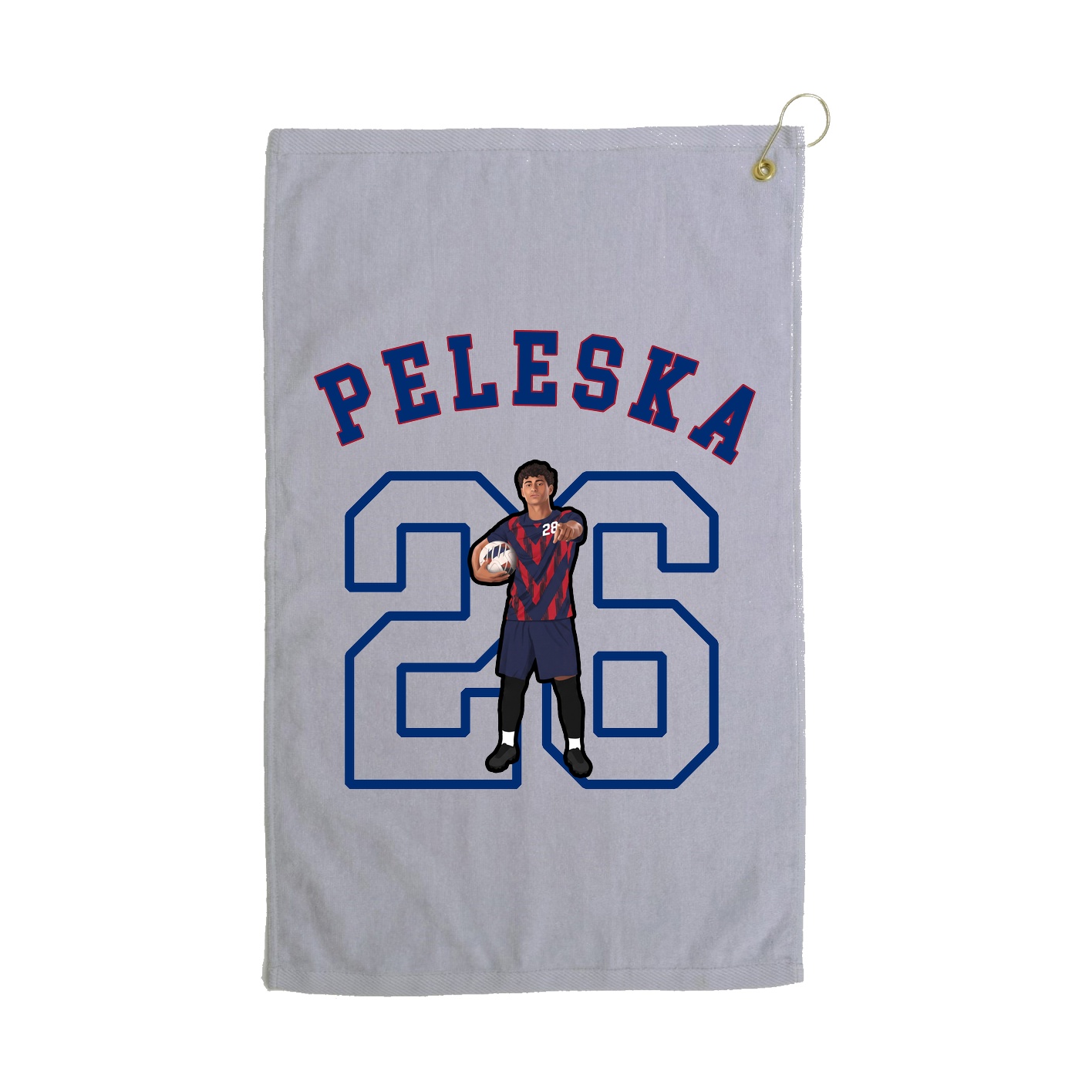 Golf Towel — Shirsey Arch in Grey