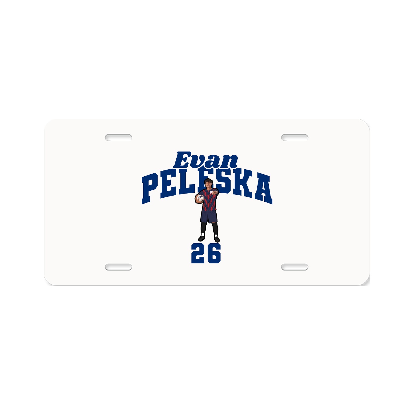 License Plate — Signature Arch in Classic
