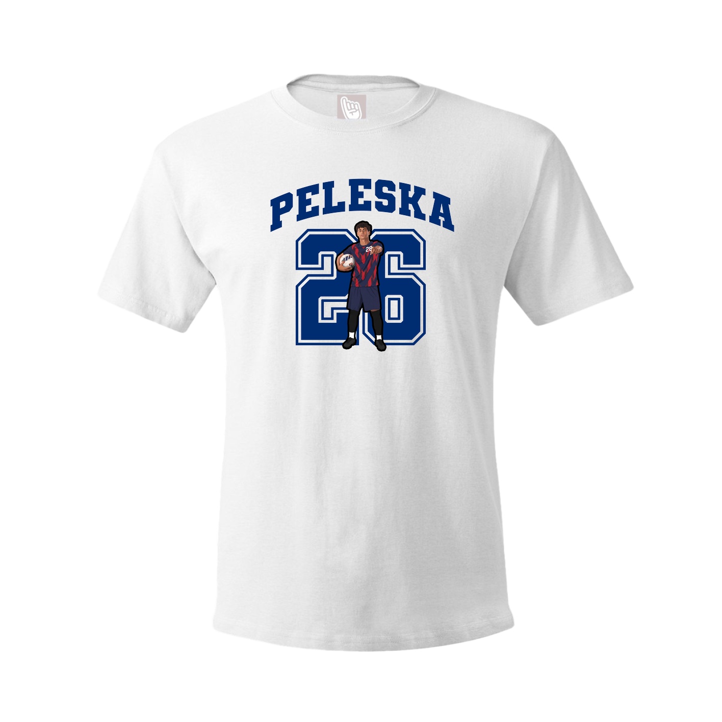 Tee — Number in White
