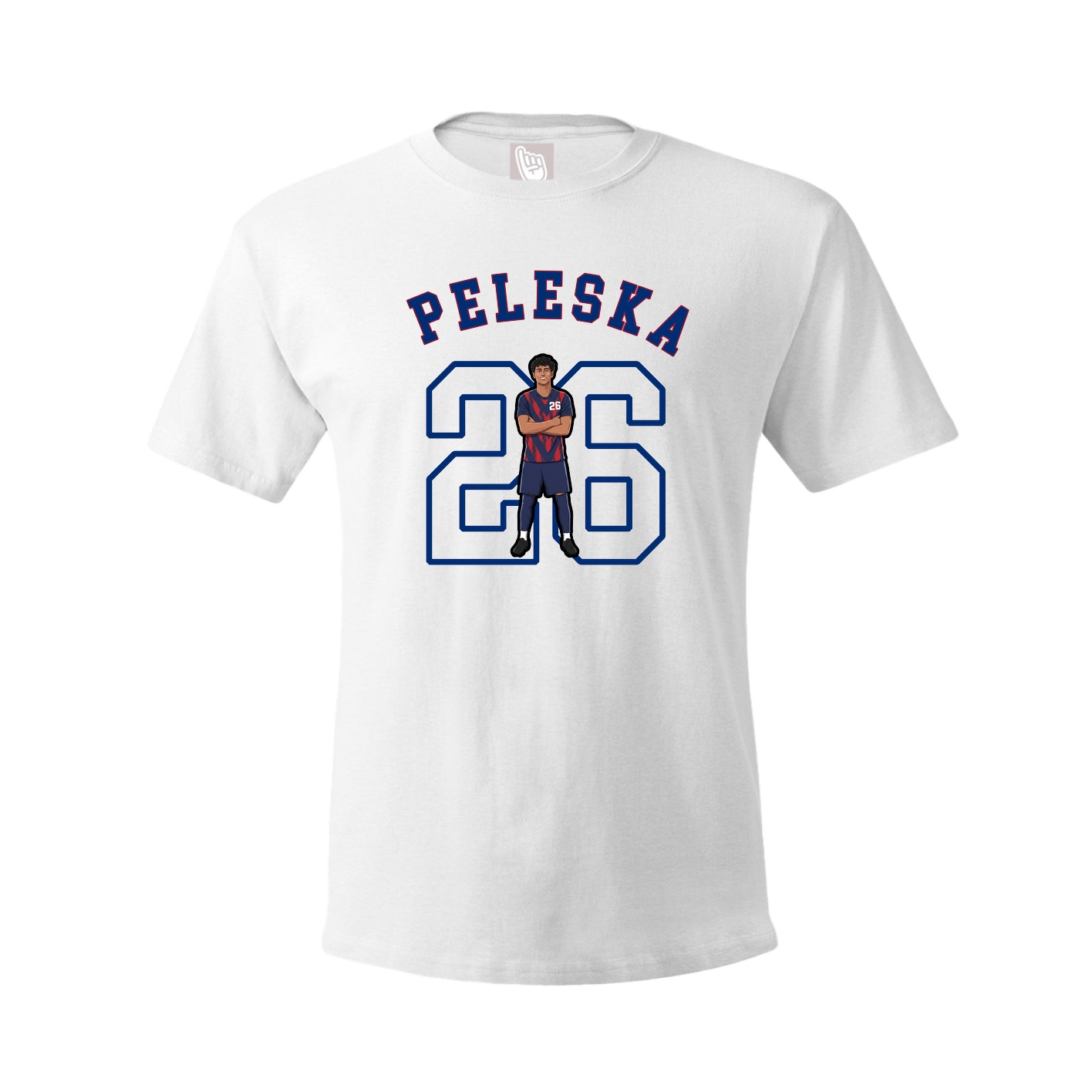 Youth Tee — Shirsey Arch in White