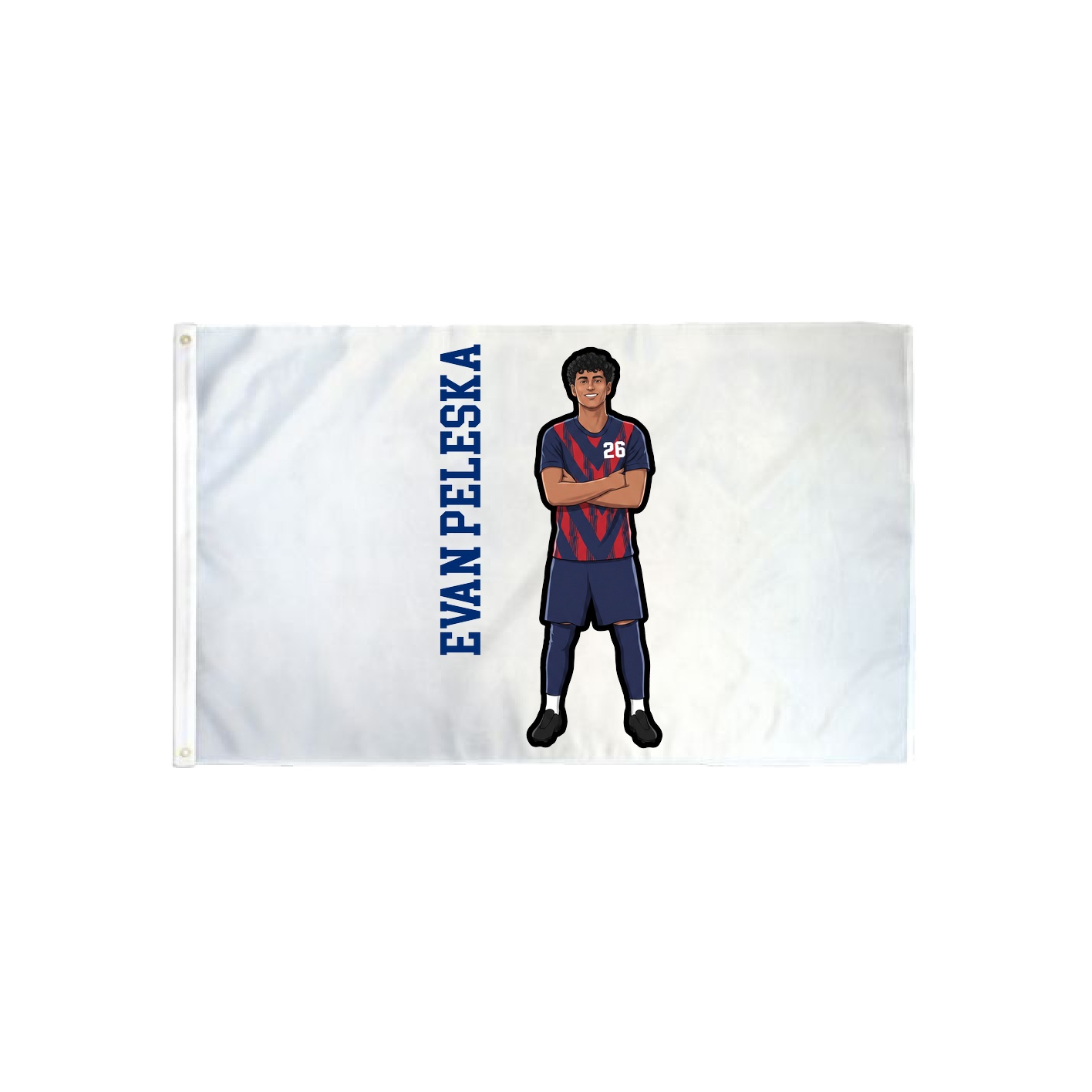 3x5 Flag — Name Vertical in Classic