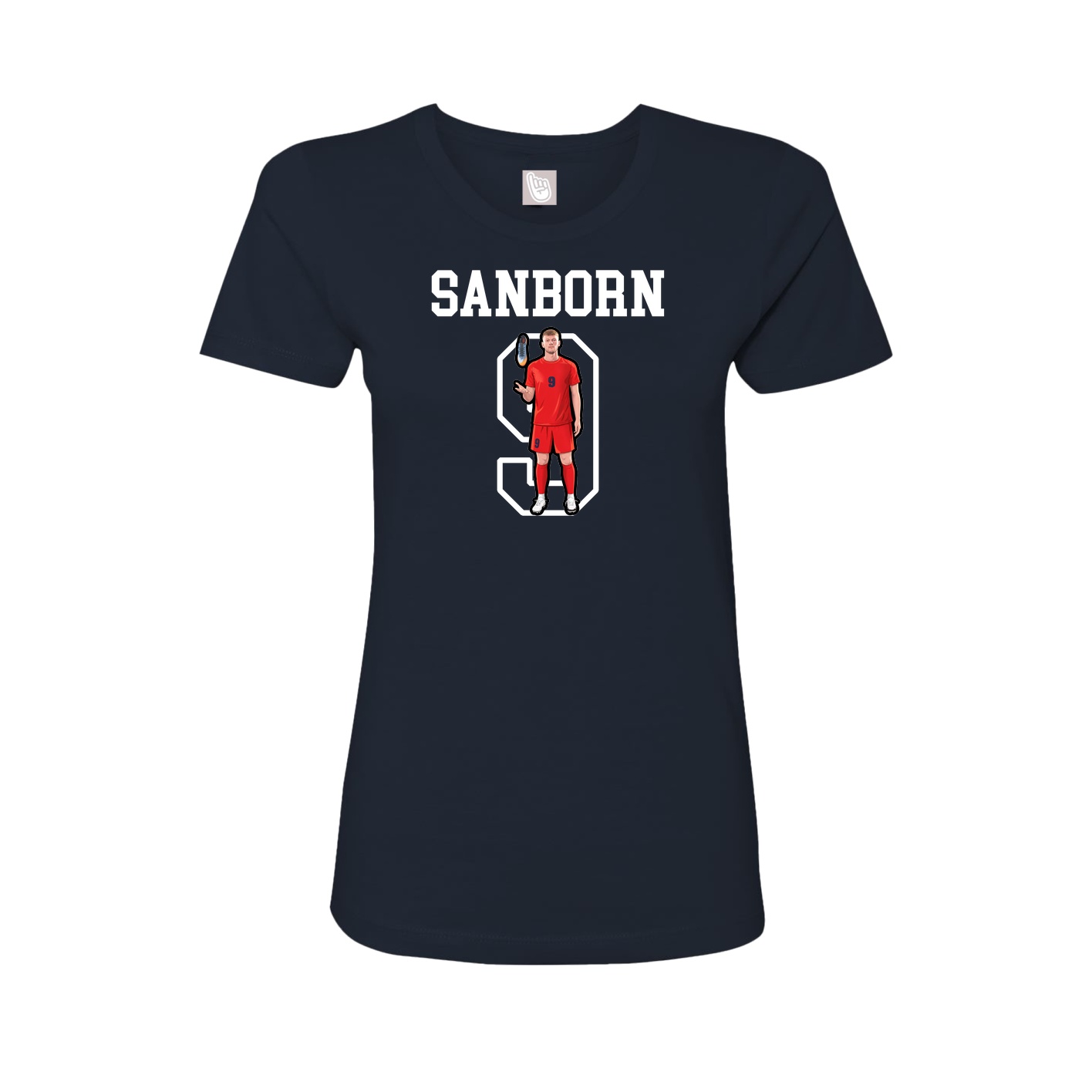 Fitted Women's Tee — Shirsey in Navy