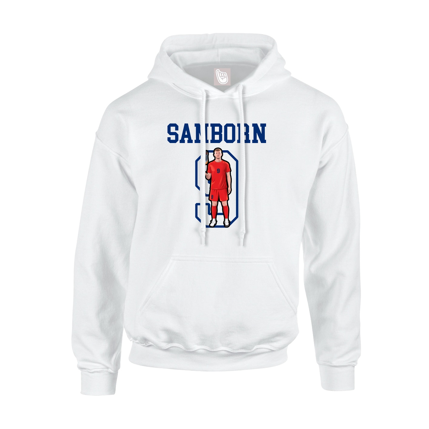 Youth Hoodie — Shirsey in White