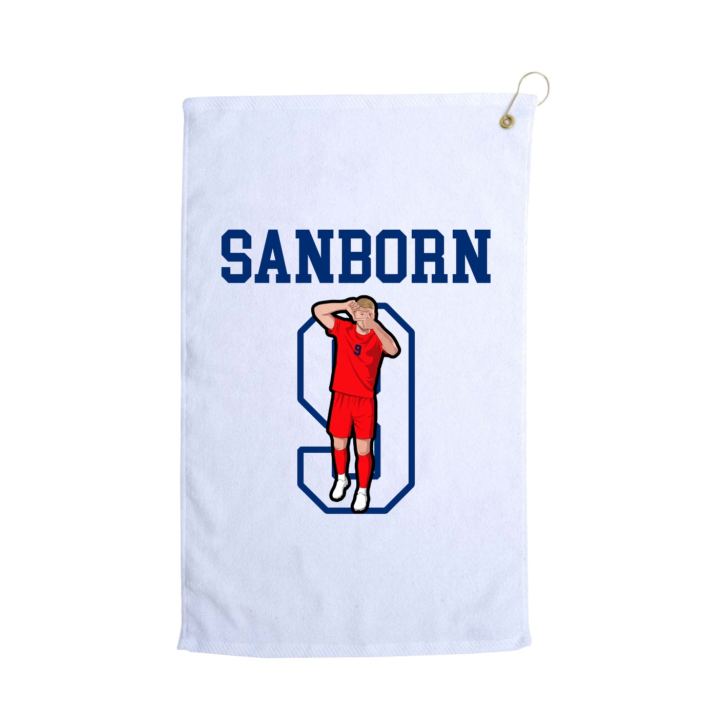 Golf Towel — Shirsey in White