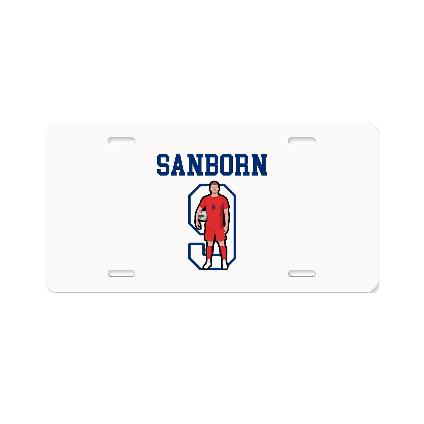 License Plate — Shirsey in Classic