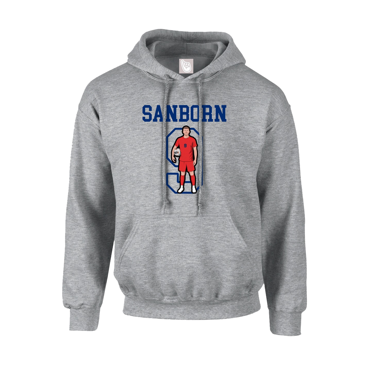 Youth Hoodie — Shirsey in Grey